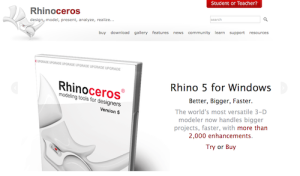 نرم افزار راینو-Rhinoceros