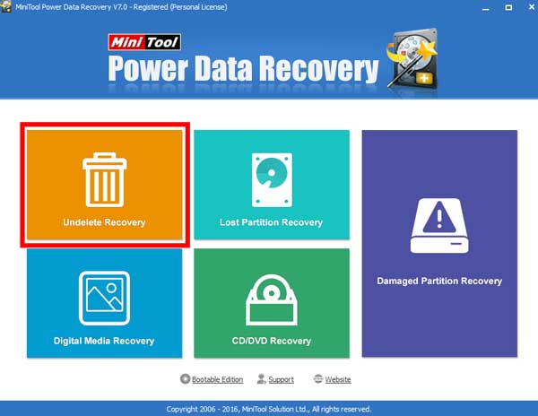 MiniTool Power Data Recovery 