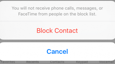 block contact iphone ipad