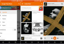 پخش موزیک در گوشی اندروید