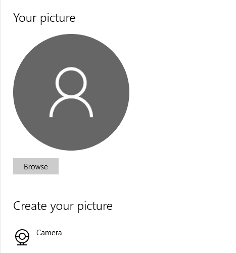 change picture win 10