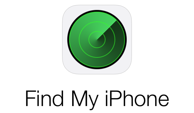 Find My iPhone logo name