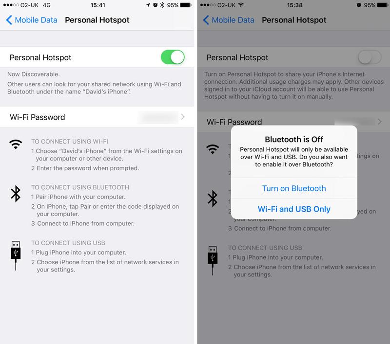 How to turn your iPhone into a Wi-Fi hotspot: iOS Settings