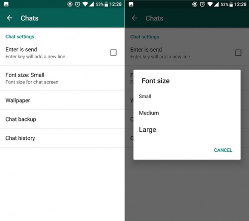 Whatsapp tips and tricks-Changing font