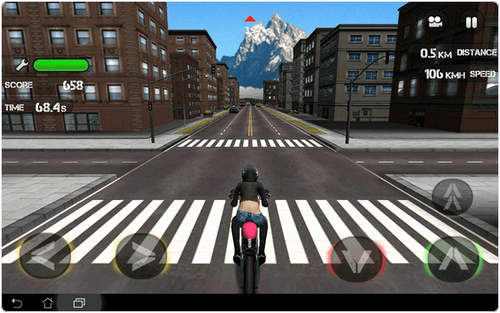 بازی Race the Traffic Moto