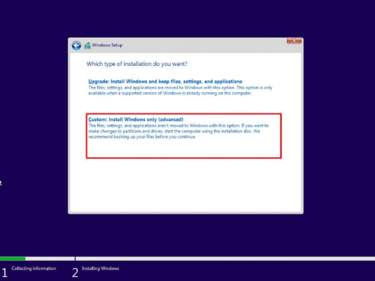 Customize Installation چگونه هنگام نصب ویندوز ۱۰ پارتیشن بندی کنیم؟ - جالب آموز