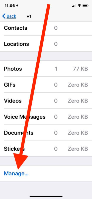 How to delete WhatsApp data on iPhone