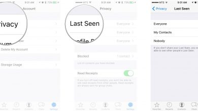 last seen settings on whatsapp tap on the privacy