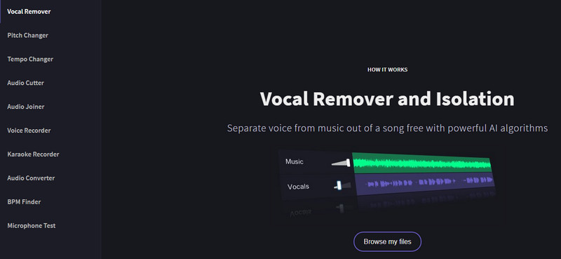 Online Vocal Remover - Vocalremover.org