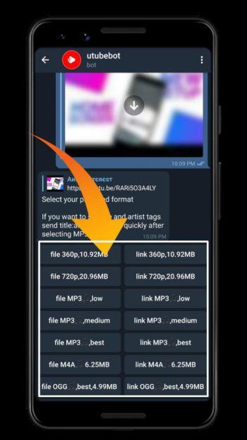 How to Download Any Youtube Video From Telegram?