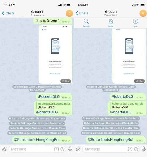 بی صدا کردن (میوت کردن) گروه ها در تلگرام