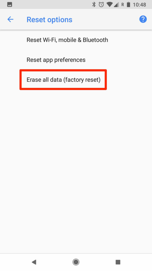 How To Factory Reset Android