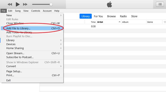 اضافه کردن آهنک به iTunes Library-1