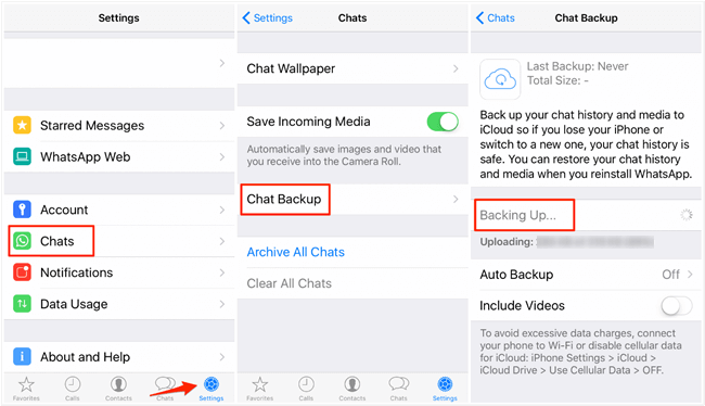 How to Backup WhatsApp to iCloud on iPhone