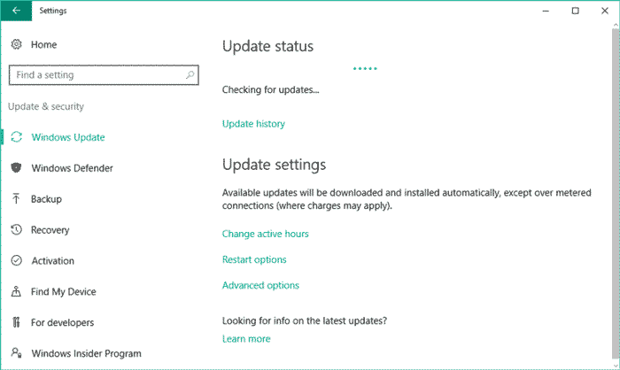 درایورها را از طریق Windows Update به روز کنید