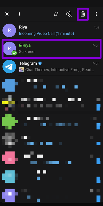 End Secret Chat in Telegram