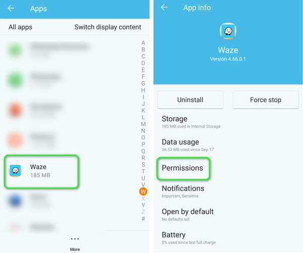 حالا بررسی کنید که آیا برنامه Waze پس از راه اندازی مجدد گوشی به درستی عمل می کند یا خیر.