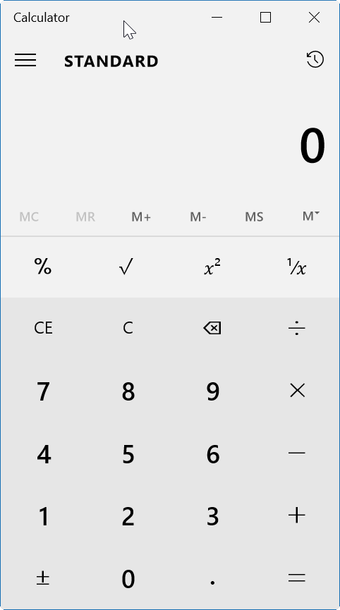 reset or reinstall Calculator in Windows 10
