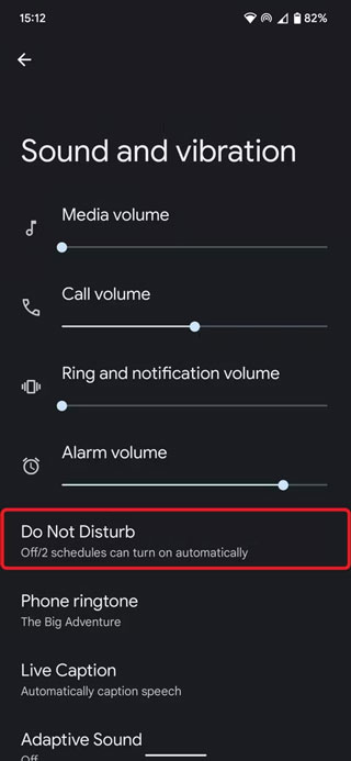Do not Disturb