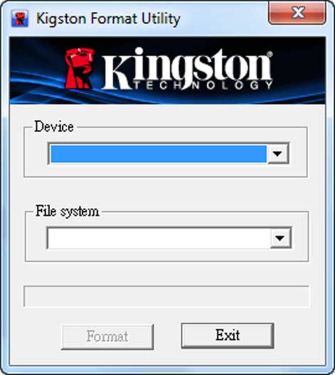 USB Kingston Repair Tool