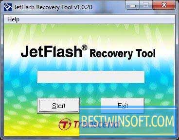 برنامه JetFlash Recovery Tool