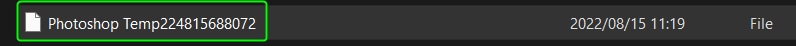 فقط فایل هایی را حذف کنید که با Photoshop Temp شروع می شوند،