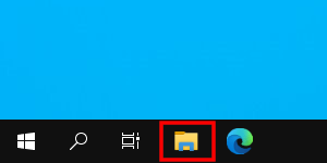 Open File Explorer in Windows 10