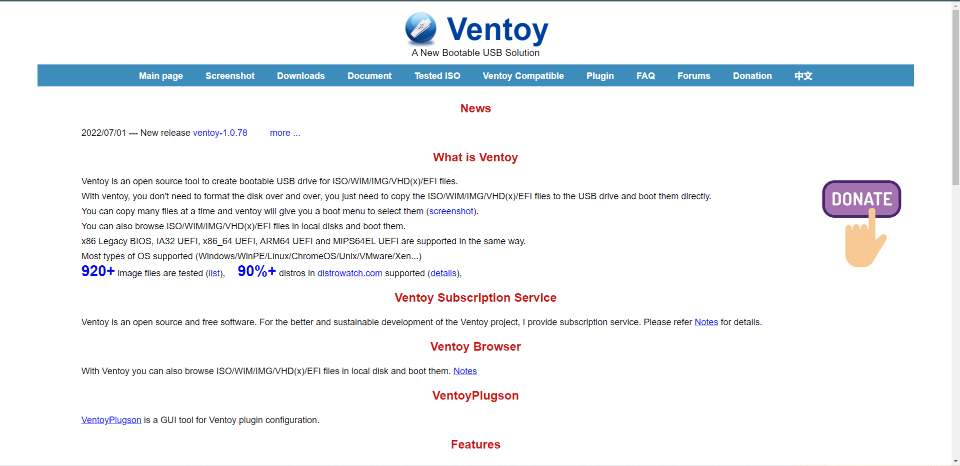 Ventoy. Best Rufus Alternatives for Windows, Linux and macOS