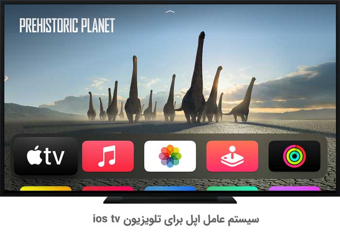 سیستم عامل اپل برای تلویزیون ios tv