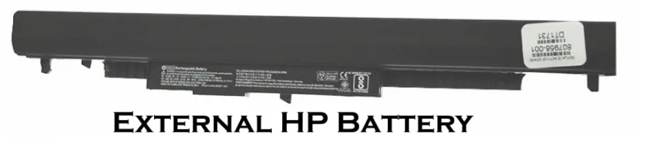 external hp battery
