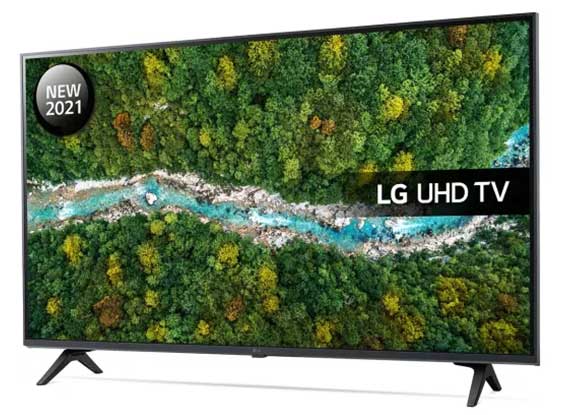 LG UP7700- بهترین تلویزیون با قیمت به صرفه