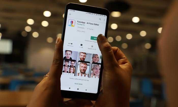 برنامه اندروید برنامه عکس گرفتن با فیلتر با افکت چهره