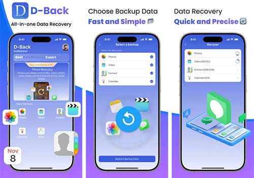 iMyFone D-Back(آی مای فون)