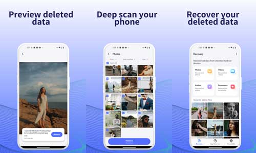 برنامه اندروید Data & Photo Recovery(دیتا و فوتو ریکاوری)
