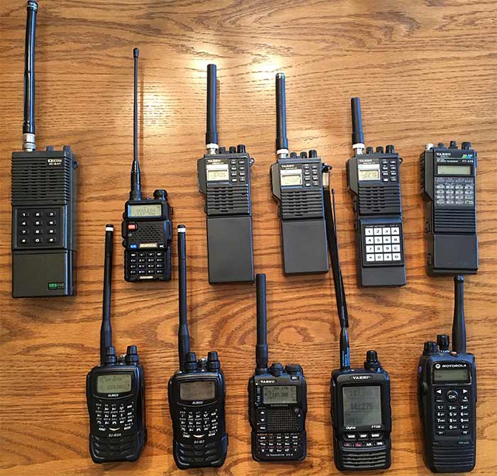 بیسیم‌های دستی (Handheld Radios)