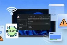 تنظیمات کارت شبکه در ویندوز 11: ریست و ترفند افزایش سرعت