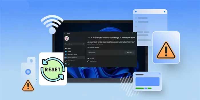 تنظیمات کارت شبکه در ویندوز 11: ریست و ترفند افزایش سرعت