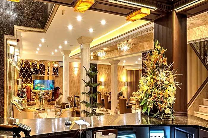 لابی زیبای هتل