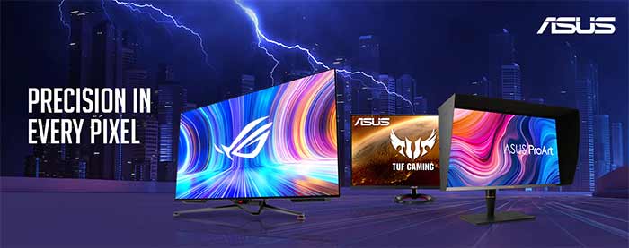 مقایسه مانیتور تاف گیمینگ با پرو آرت ایسوس
