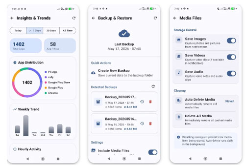 آموزش اینستاگرام اپلیکیشن Notification History Log
