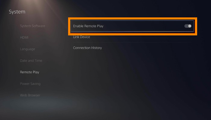 اطلاعات تکنولوژی فعال کردن Remote Play