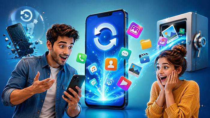 4 بهترین برنامه ریکاوری گوشی بعد از ریست فکتوری+ دانلود