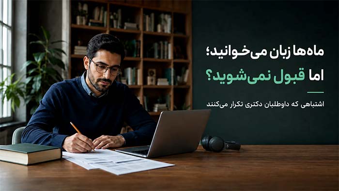 در حال تمرین برای موفقیت در دکتری