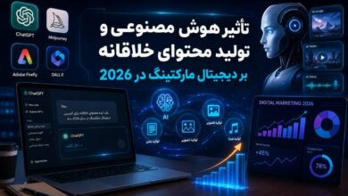 ریپورتاژ تاثیر هوش مصنوعی و تولید محتوای خلاقانه بر دیجیتال مارکتینگ در 2026
